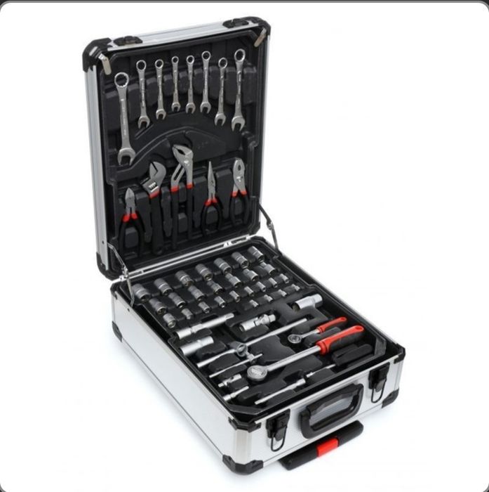 Професійний набір інструментів Tools Set KRAFFTEC у валізі .