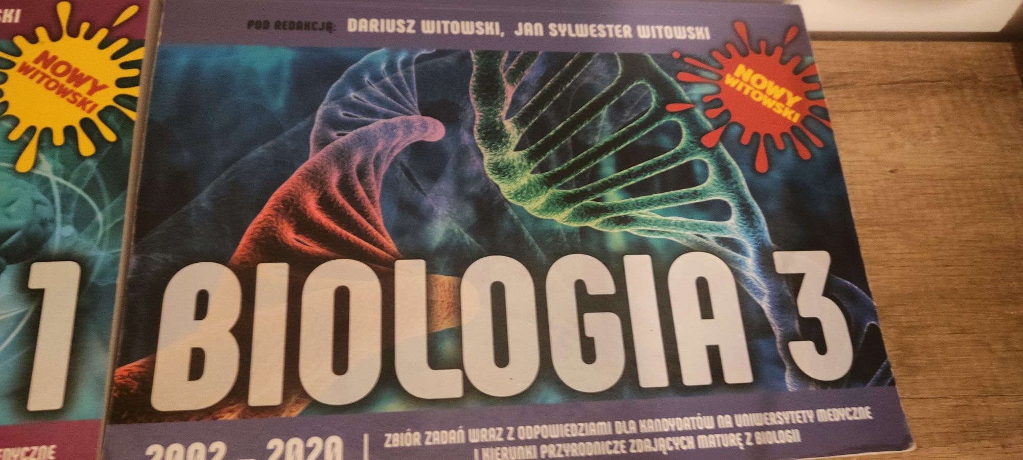 Zbiór zadań, Witkowski Biologia 1 , 2 ,3