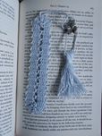 Marcador de Livro - Feito à mão em Crochet