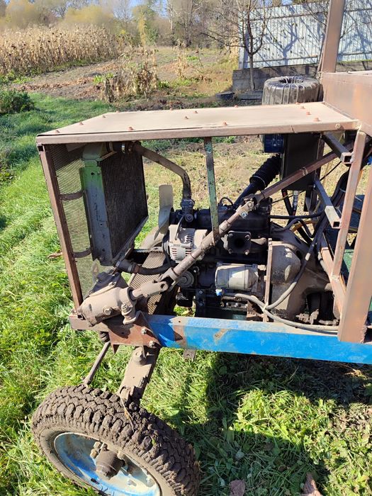 Саморобний трактор