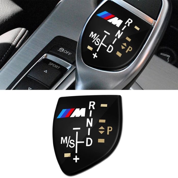 Emblemat drążka biegów BMW "M" F10 F11 F06 F30 F12 F20 F34 F07 F25 F26