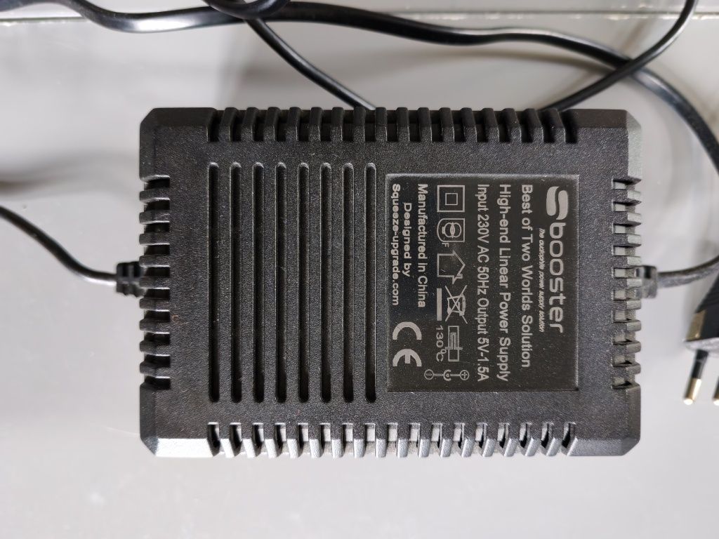 Sbooster zasilacz liniowy 5V audio