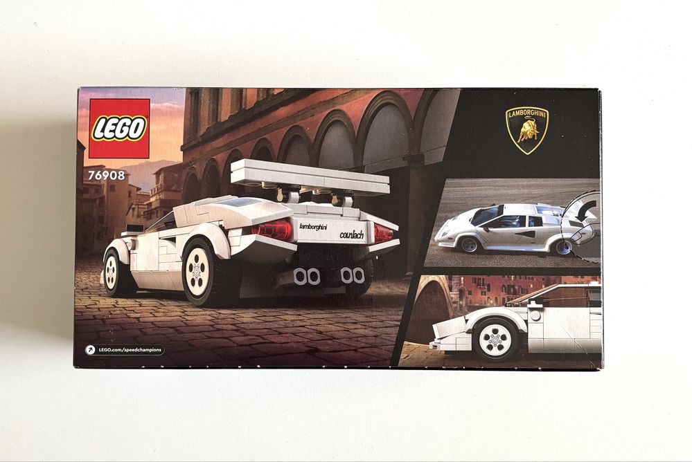 LEGO 76908 Speed Champions Lamborghini Countach klocki nowe oryginalne