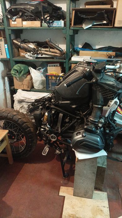 BMW R1200GS 2017 по запчатинам.