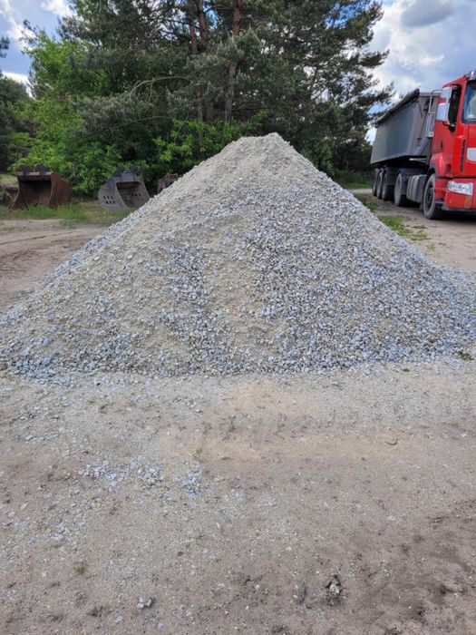 Ziemia Ogrodowa, Kruszywo Tłuczeń, Piasek, Żwir, Transport, Koparka