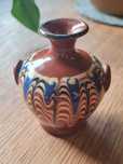 Miniaturowy wazonik ceramiczny PRL