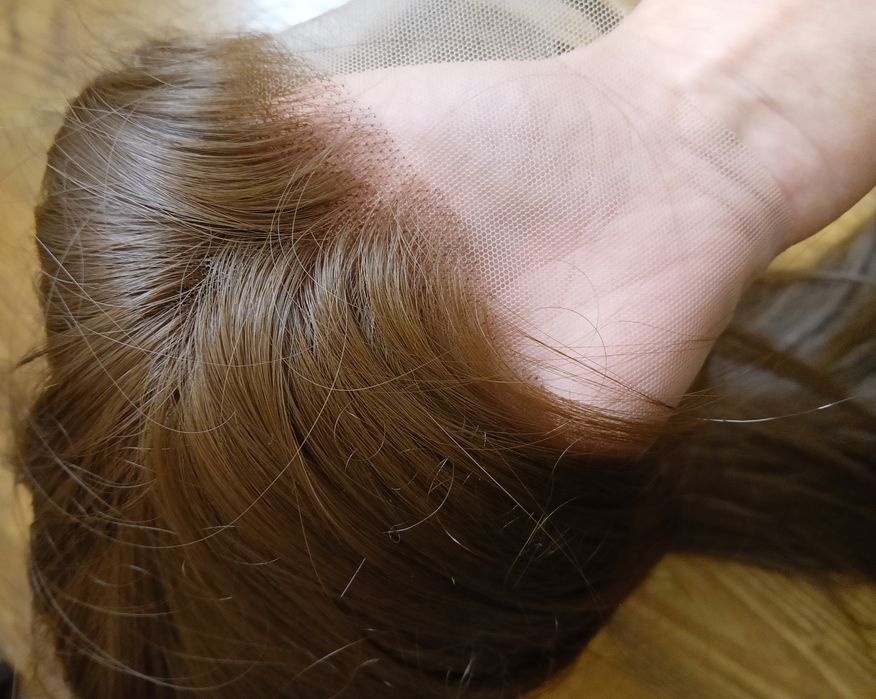 Peruka czekoladowy brąz