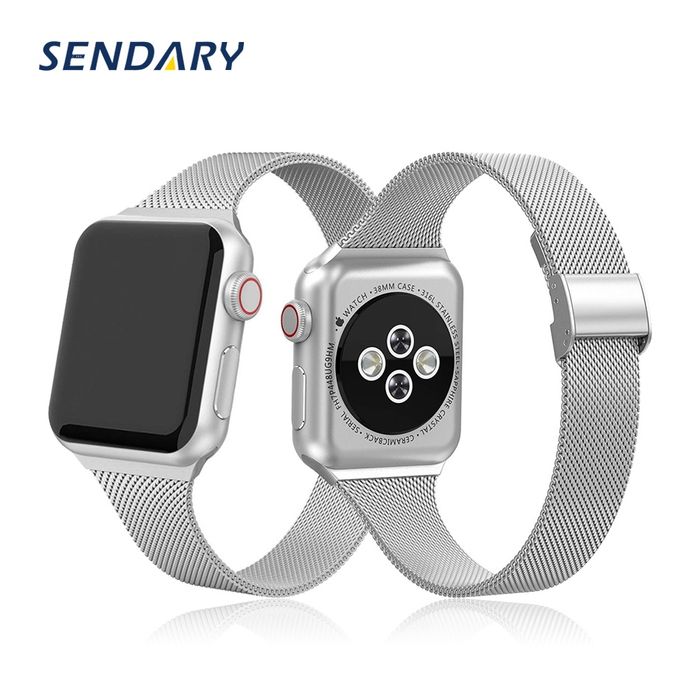 Металевий  ремінець для Apple Watch SE 7/6/5/4/3/2/1

38 мм 40 мм 41 м