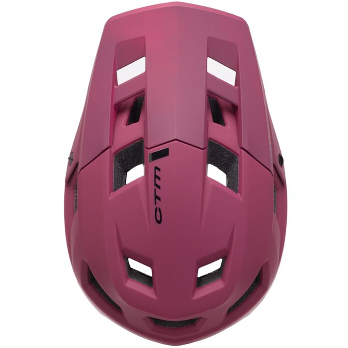 Kask Rowerowy Ctm Trops Burgundowy Mat L