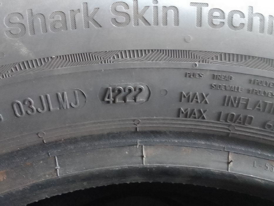 4 Opony zimowe 205/60r16 UNIROYAL 2022r 6.5-7.5mm