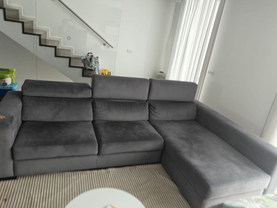 Sofá 3 lugares com Chaise Longue