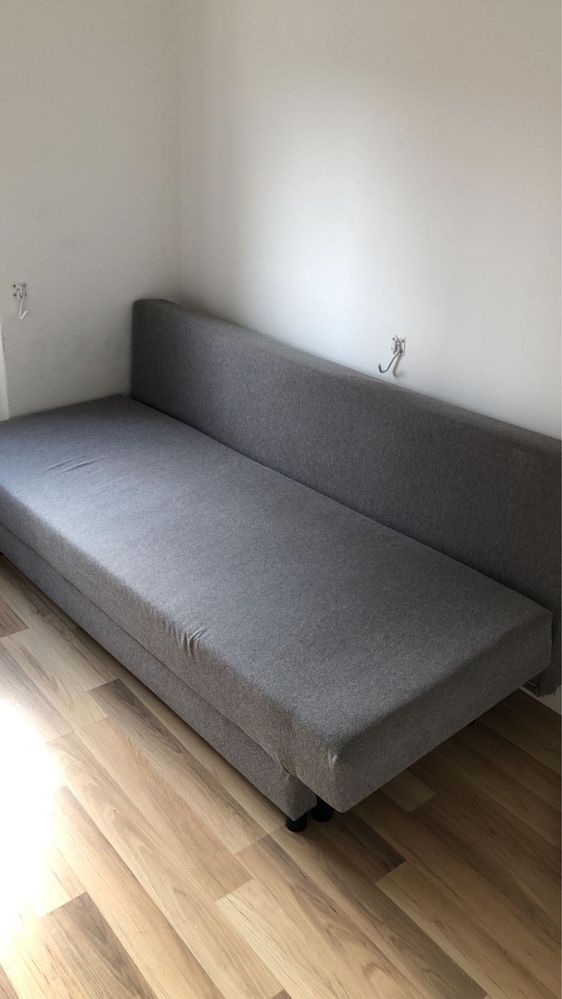 Sofa cama Alvdalen Cinza