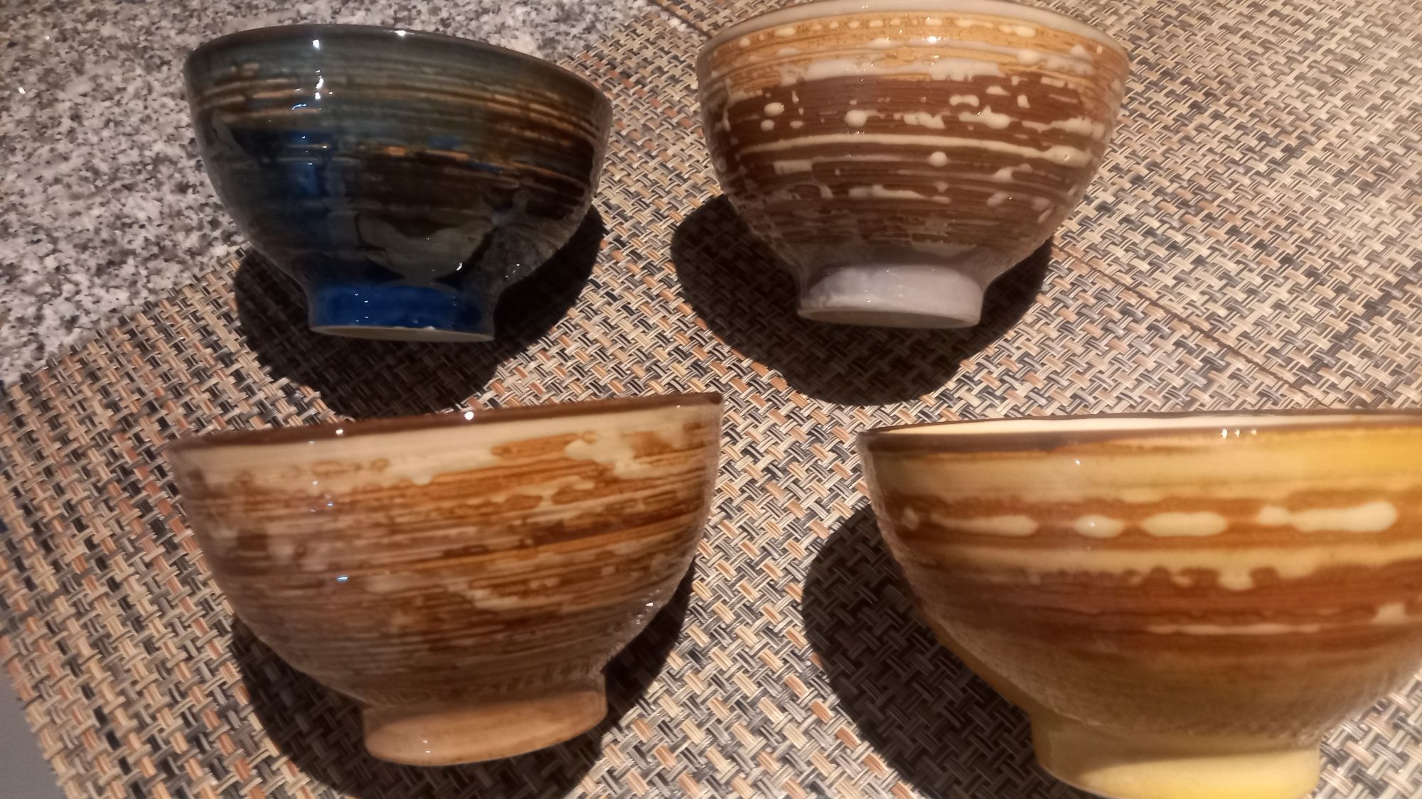 Conjunto 4 taças em cerâmica