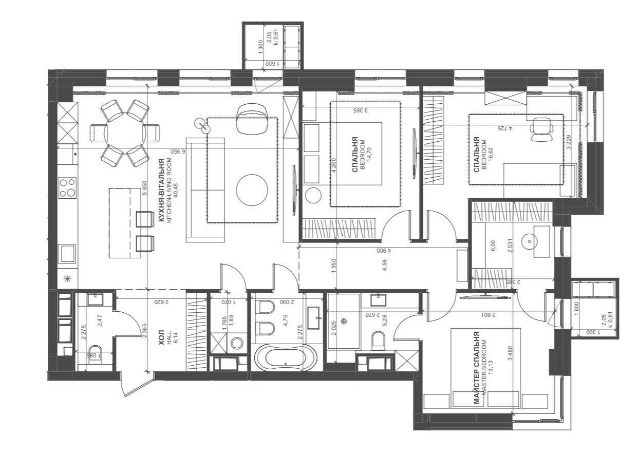 Продам квартиру 3к -4к в ЖК Трініті Trinity Triiinity Тринити Triinity