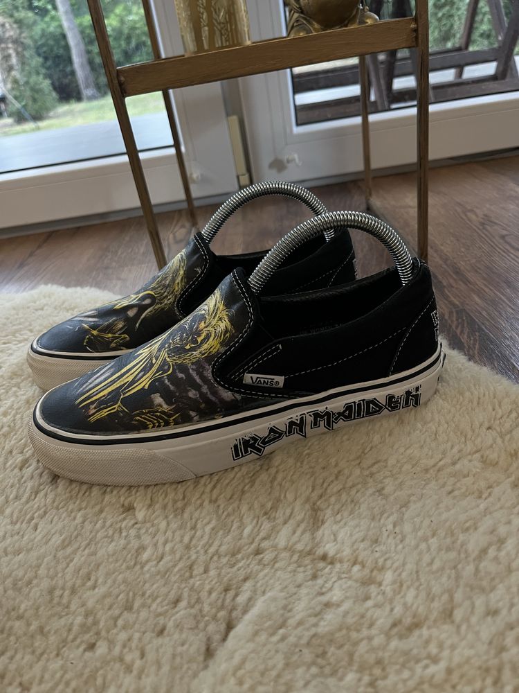 Buty VANS trampki  Slip-On  Iron Maiden Heavy Metal