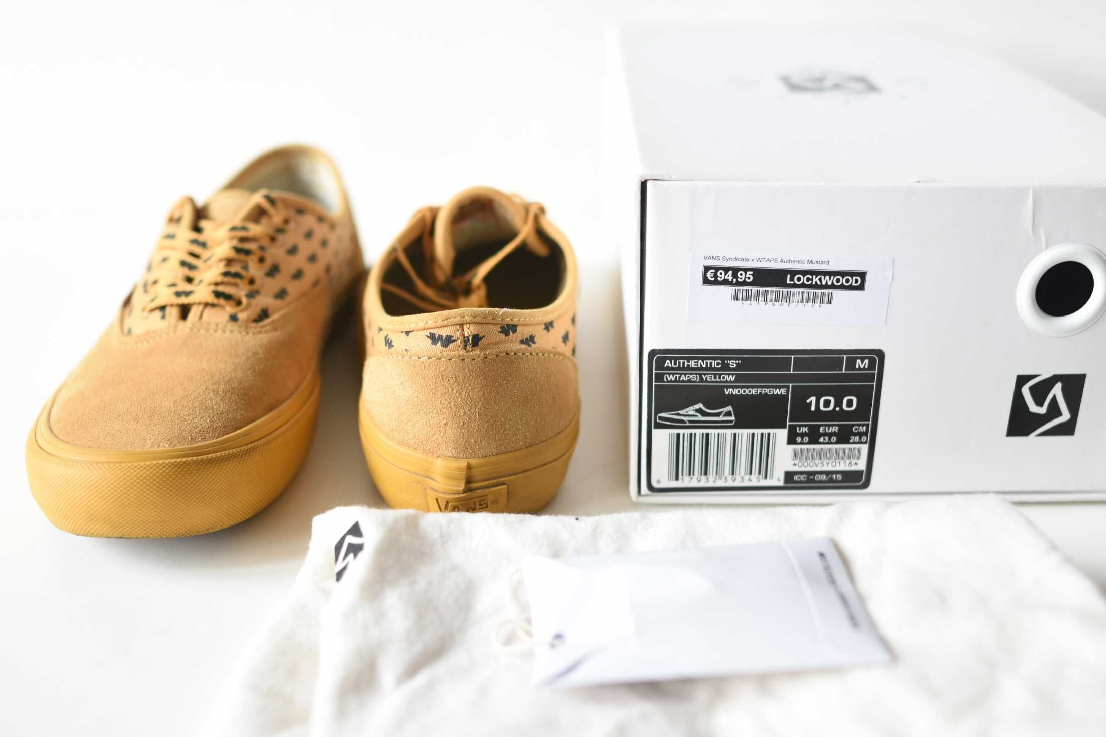 Vans Syndicate Authentic x Wtaps - buty 43 era old skool