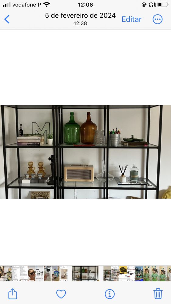Garrafões decorativos
