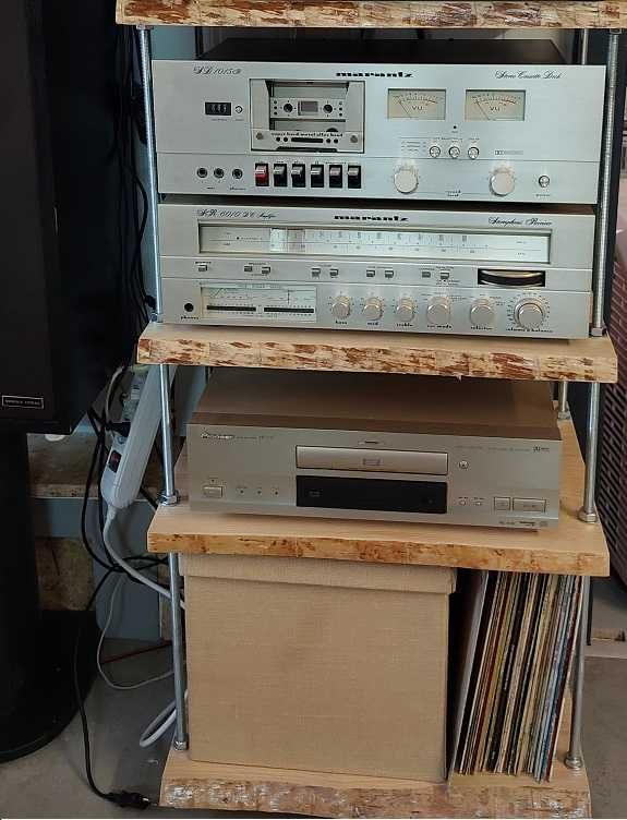 Aparelhagem  Marantz com dvd Pioneer
