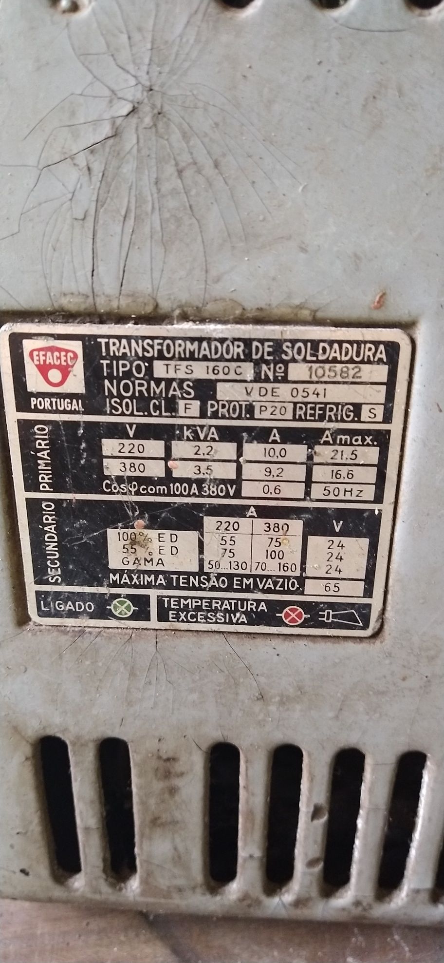 Vendo aparelho de soldar