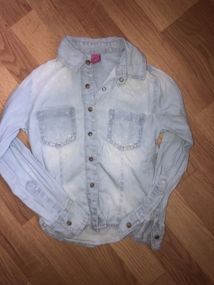 Речі на дівчинку 92-110 рубашка джинсова, лосіни, футболка, юбка
