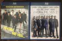 Now you see me 1 e 2 Blu ray