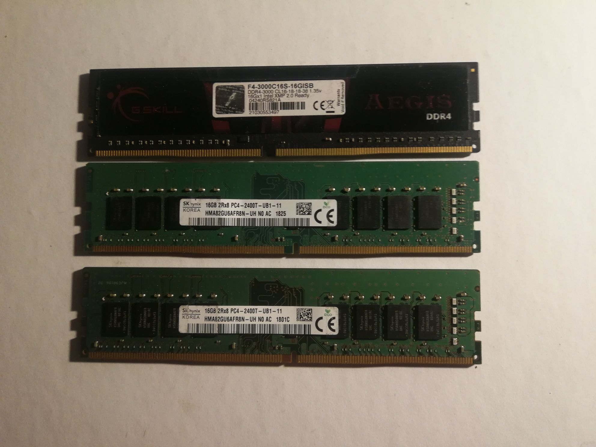 ddr4 на 16 Гб  до комп.