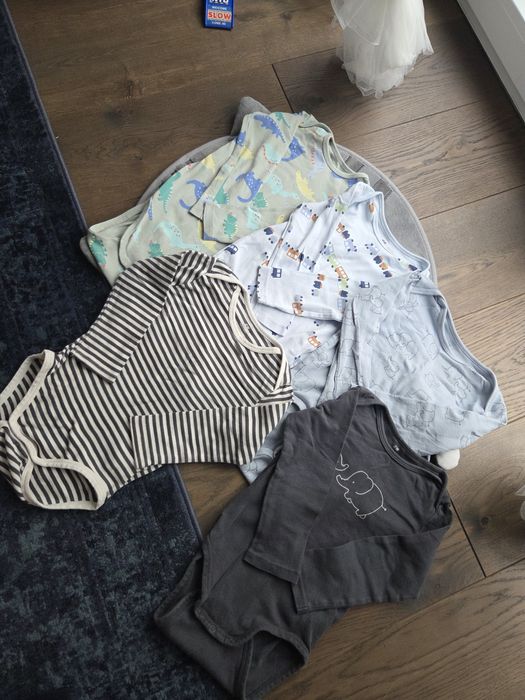 Body 5szt H&M zadbane  rozmiar 92