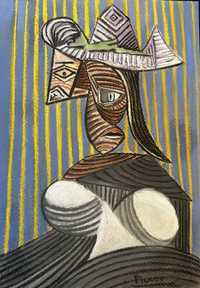 Picasso praca recznie malowana likwidacja kolekekcji
