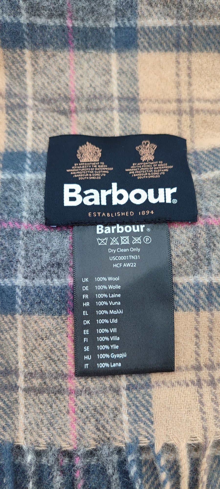 Шарф Barbour оригинал