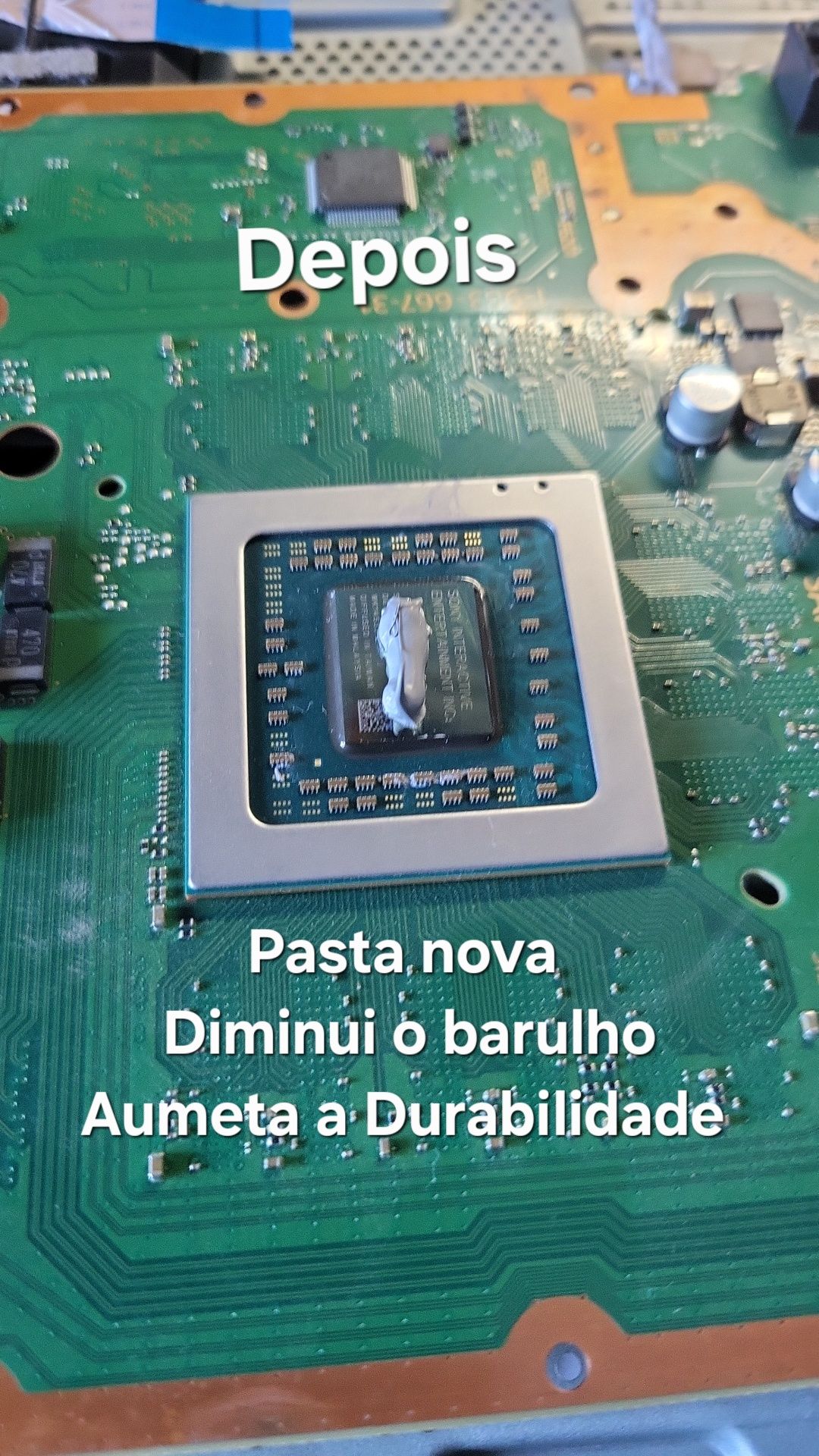Serviço de reparações e limpeza de consolas