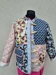 Kurtka patchwork etno kolorowa idealna na wiosnę