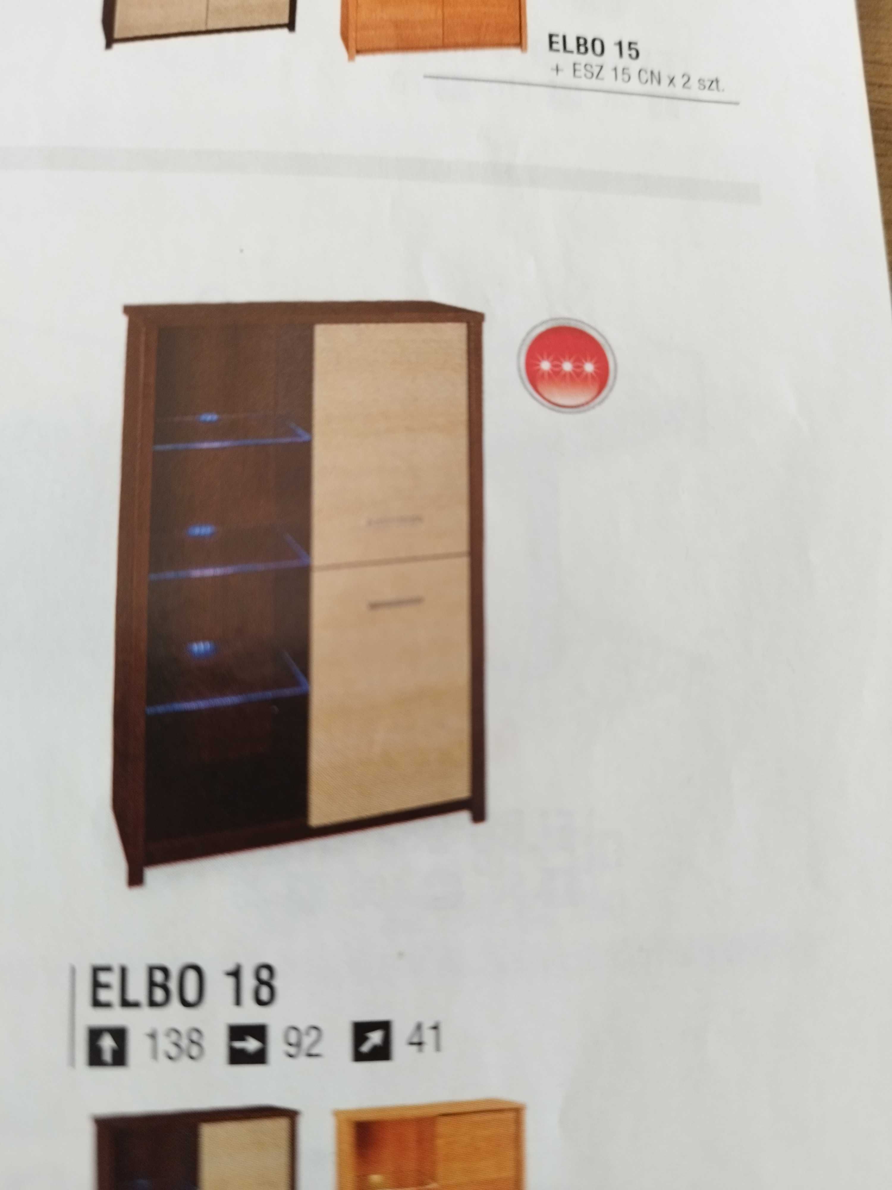 Komoda witryna szafka półka NOWA podświetlenie LED