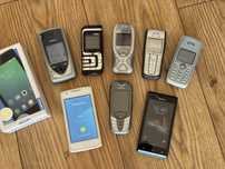Zestaw telefonów Nokia 7650 Sony Ericsson T300 Xperia J Siemens CX65