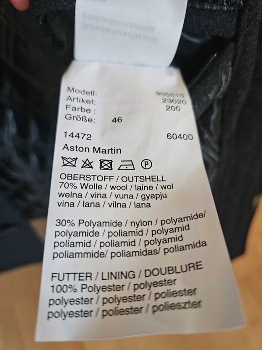 Kurtka męska wełniana