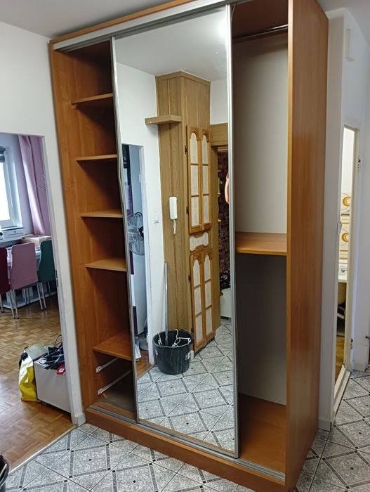 Lustro przesówne od szafy 2 szt.