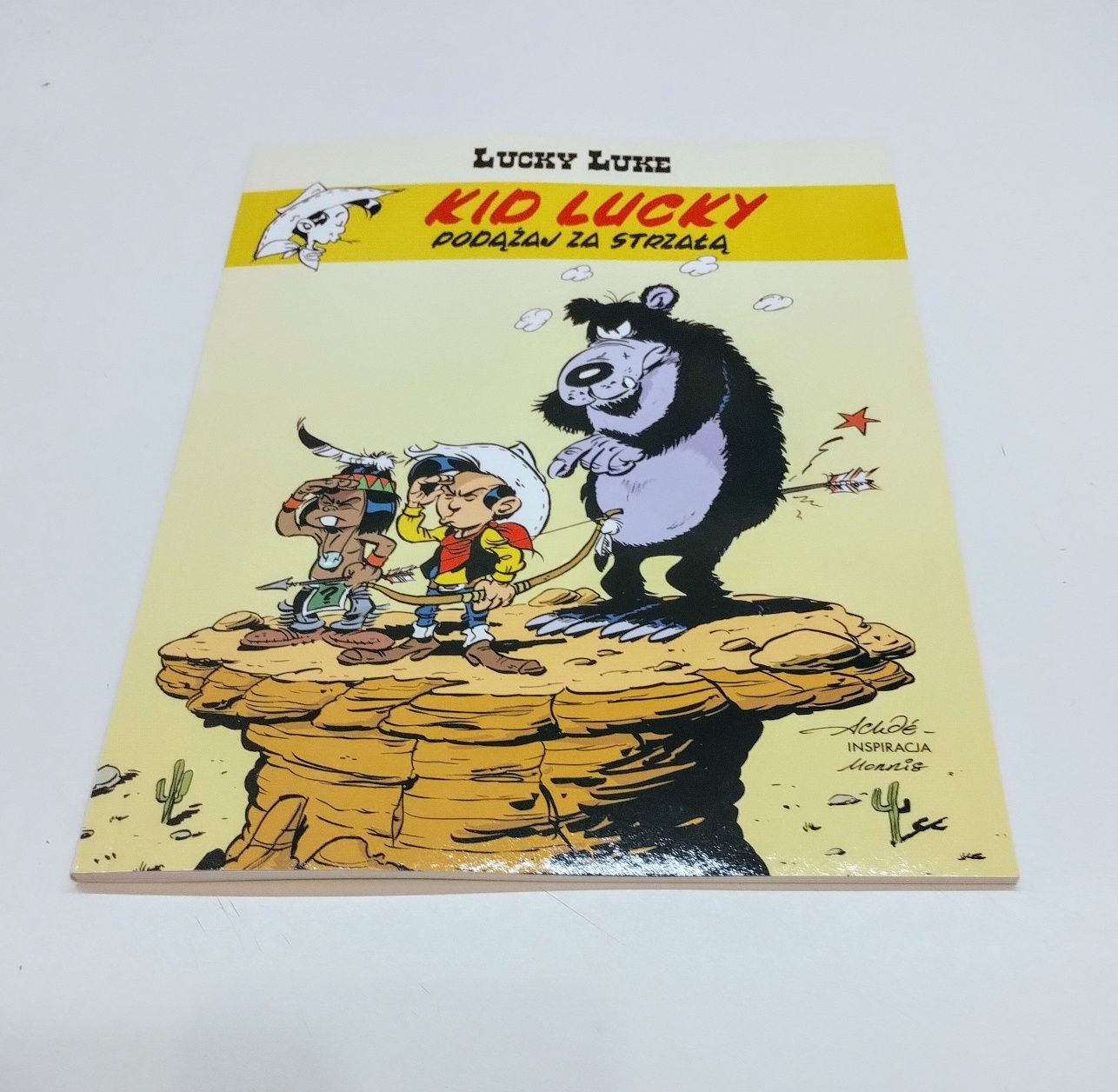 Lucky Luke. Kid Lucky. Podążaj za strzałą. Tom 4 Achdé(A4)