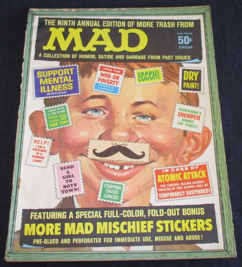 Revistas Mad Edição Anual O Pior do Mad Anos 60