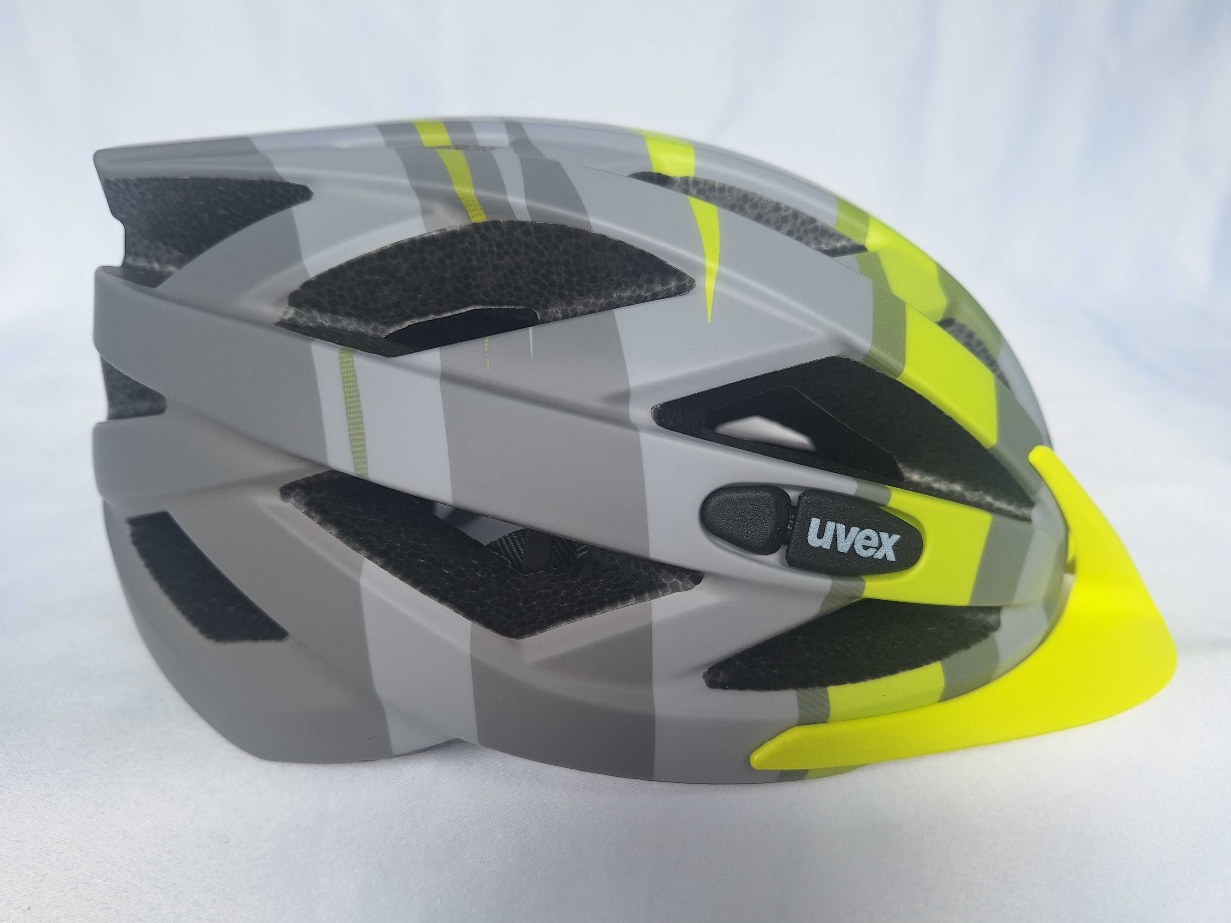 Kask rowerowy Uvex Air Wing cc Grey Lime Mat M 52-57cm