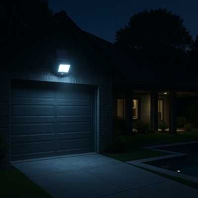 Lampa Naświetlacz Forever Led SOLARNY Czujnik Ruchu Mocne Światło