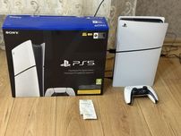 Майже нова Sony PlayStation 5 Slim Digital Edition+Чек з Комфі