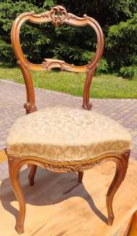 Stare krzesło ludwikowskie