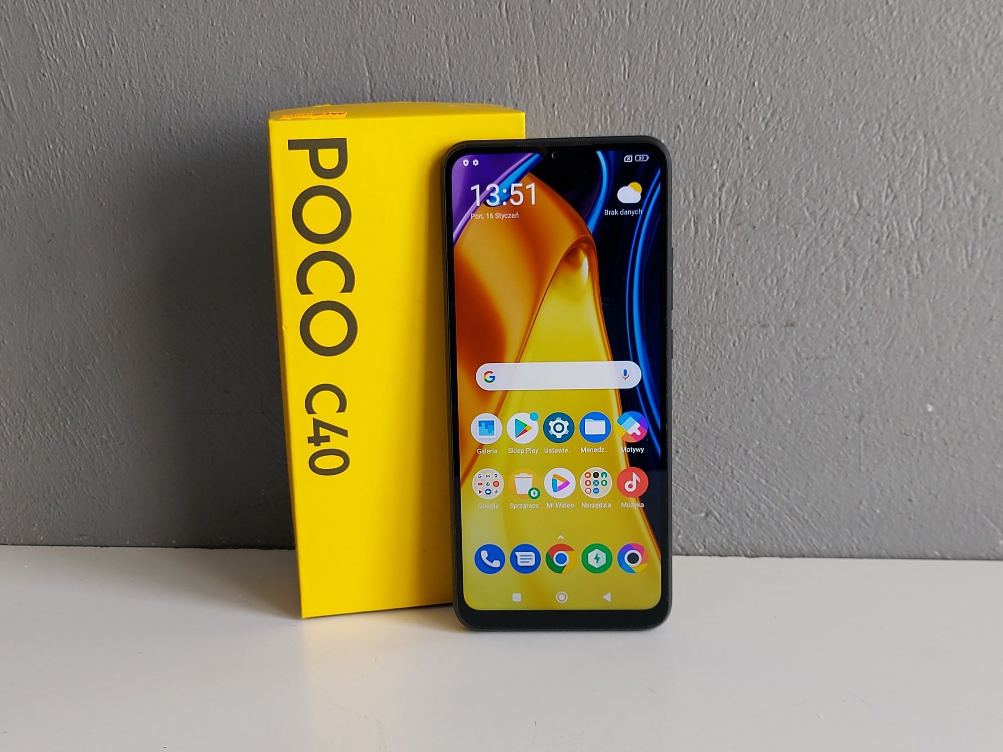 Smartfon POCO C40 4GB/64GB Bezpieczny (1108)