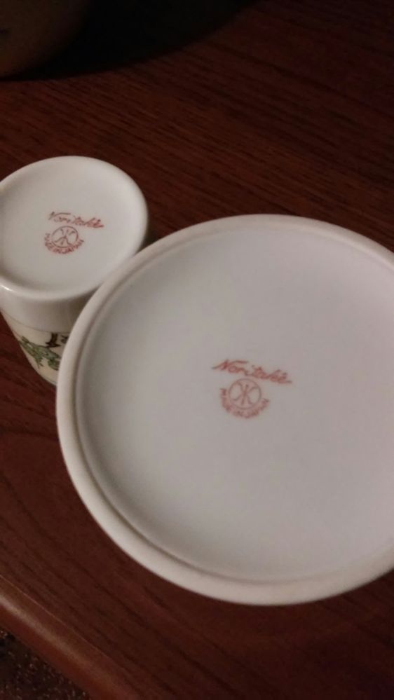 Porcelana Noritake-zestaw do mokki