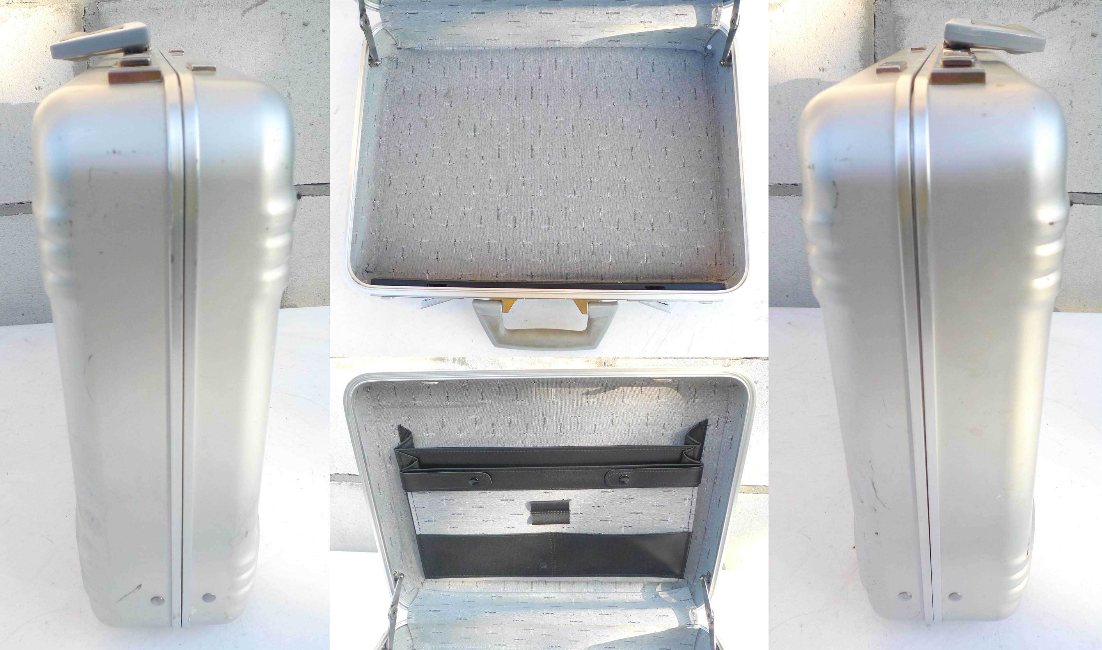Walizka z aluminium 46x35x12cm neseser teczka aktówka case etui