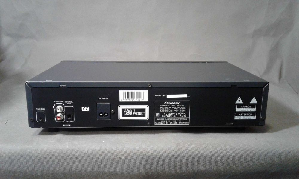PIONEER PD-207,odtwarzacz cd