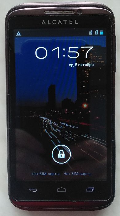 Продам смартфон Alcatel One Touch 993D