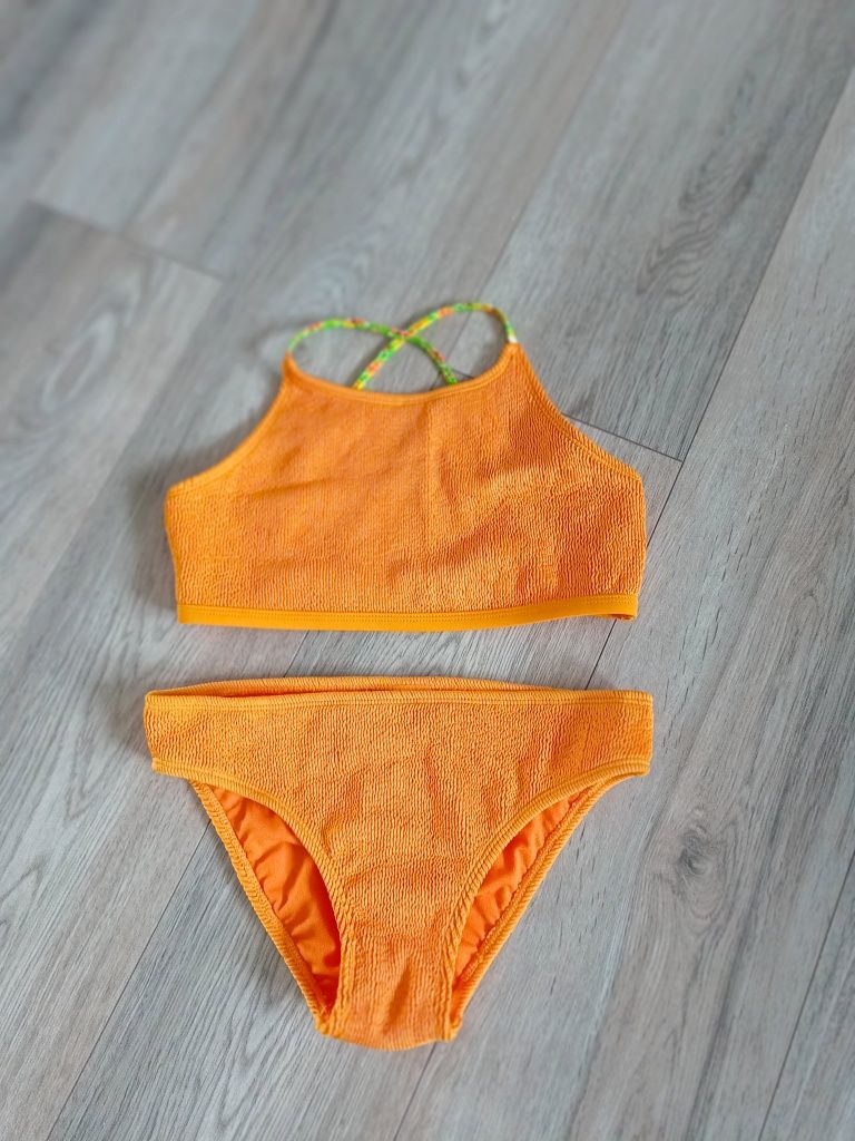Pomarańczowy strój kąpielowy Neontide