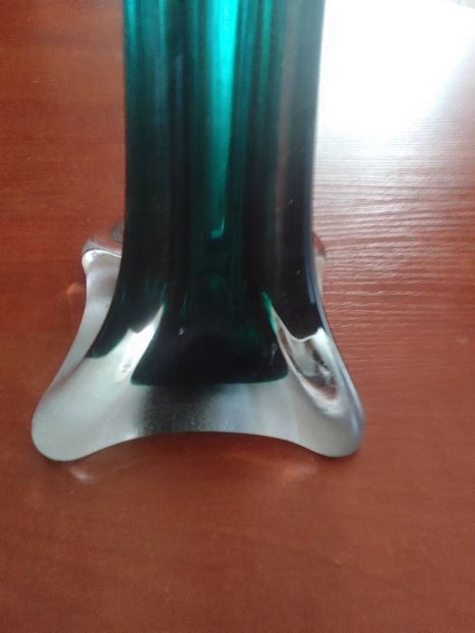 Zielony wazon flet