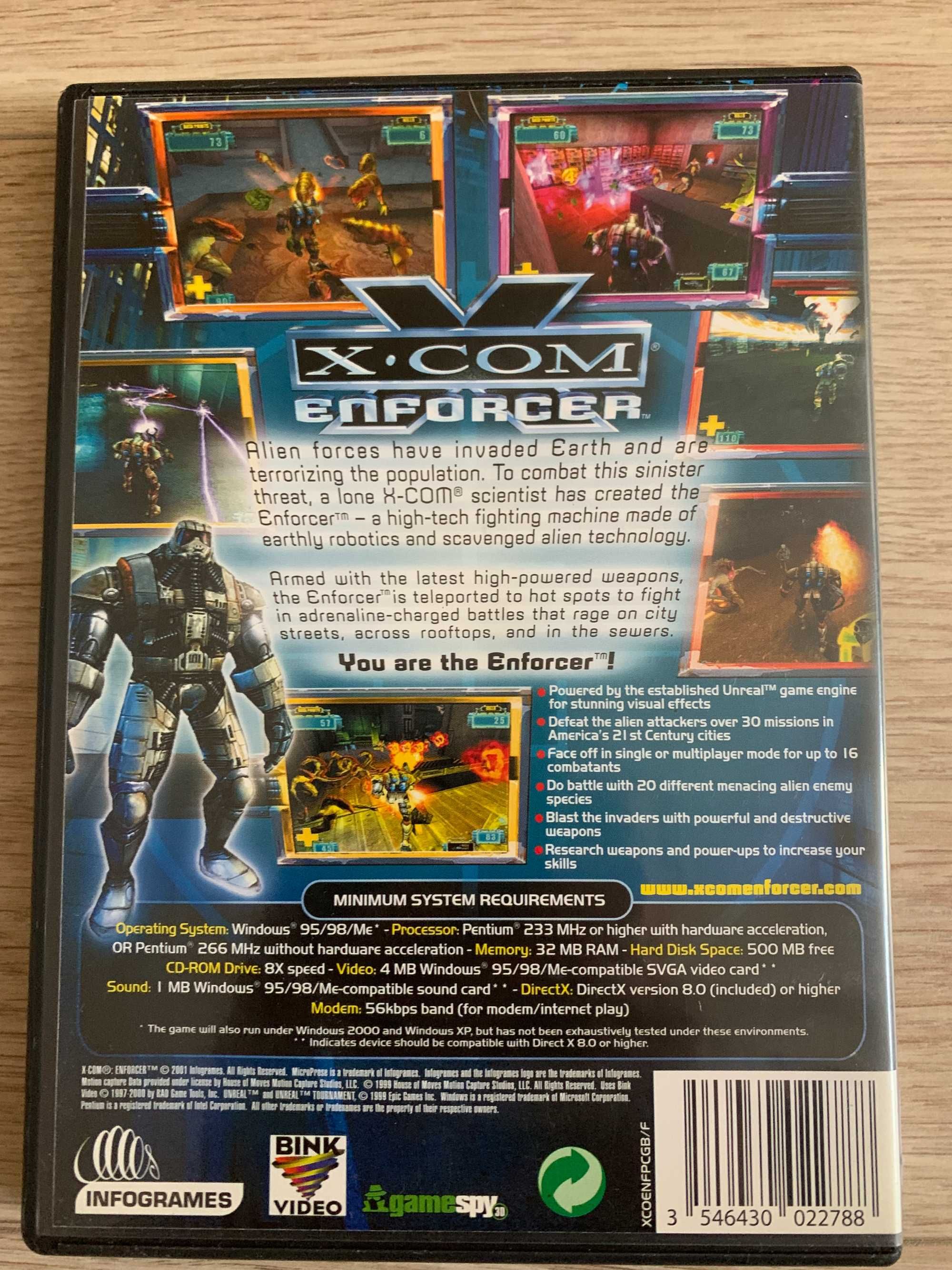 X Com Enforger PC CD-Rom