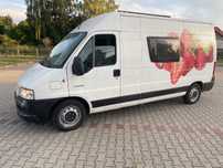 Citroën Jumper  Citroën Jumper Camper – gotowy do podróży, z pełną zabudową!